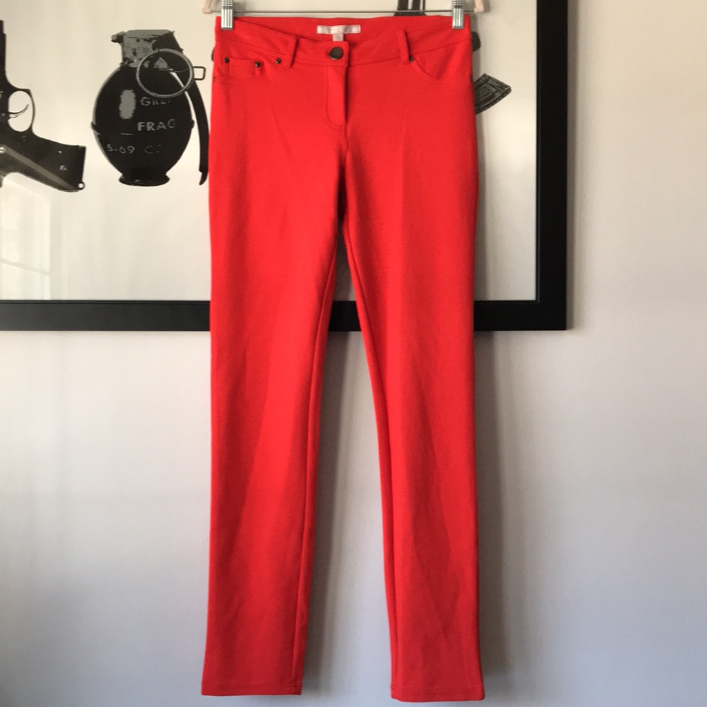 Romeo & Juliet Couture Ponte Pants M New
